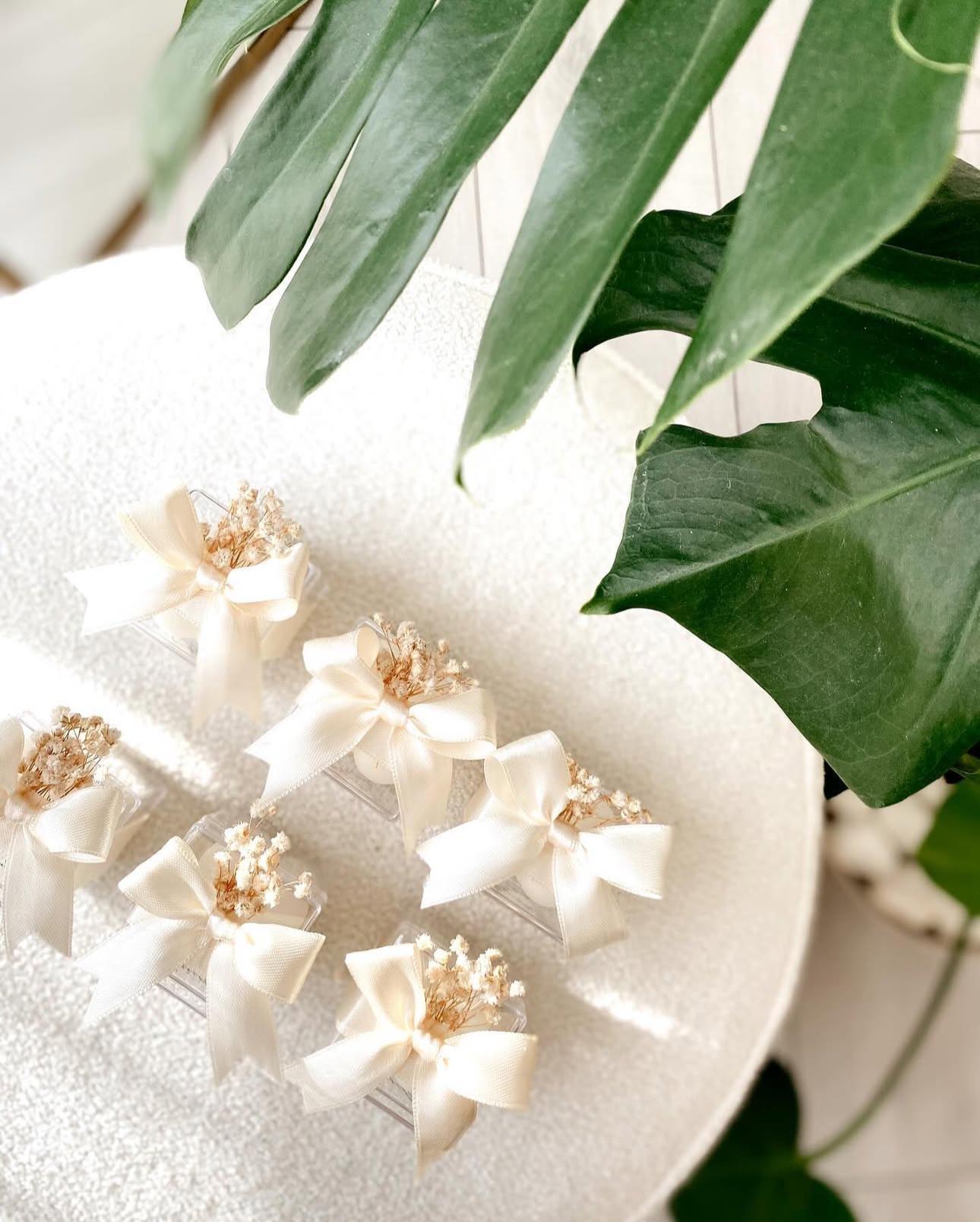 Elegant Wedding Candle Favor For Guest, Rose Candle Favors, Bridesmaid Favor for Guest, Favor for Wedding, Engagement Candle Gift