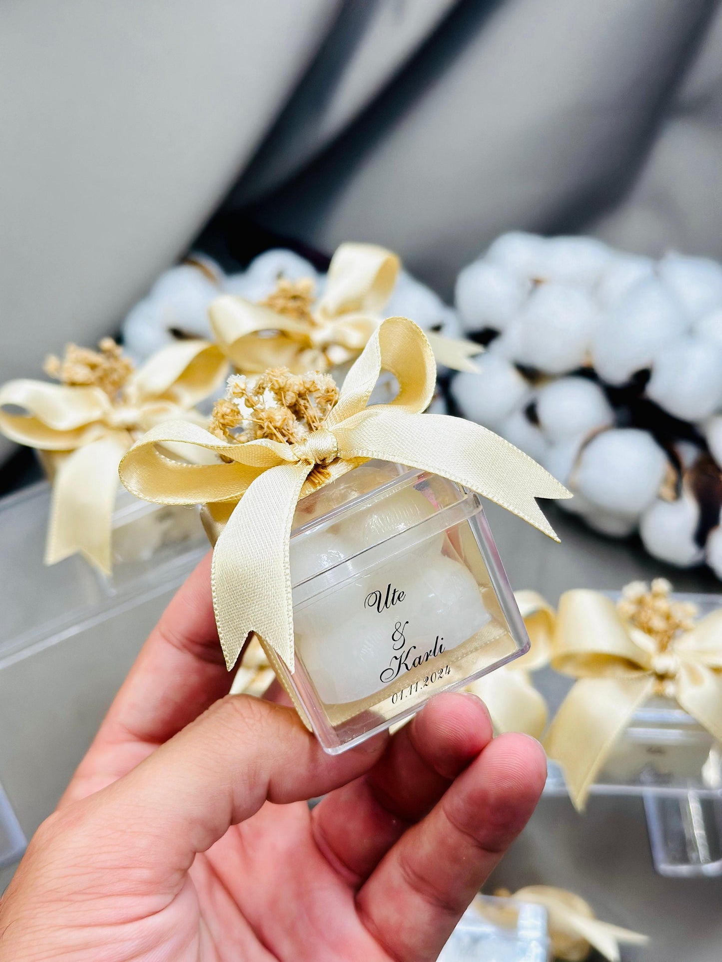 Wedding Candle Favors for Guest, Personalized Handmade Wedding Gift, Thank You Bulk Gift, Mini Candle Bulk Party Gifts, Bridal Shower Favors