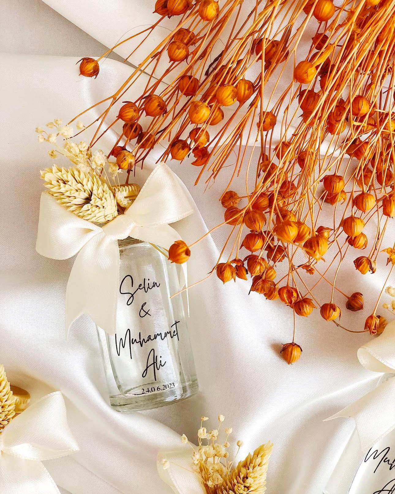 Personalized Empty Glass Cologne Bottle Wedding Favors for Guests, Party Perfume Bottle Favors, Wedding Perfume Favor, Wedding Cologne Favor