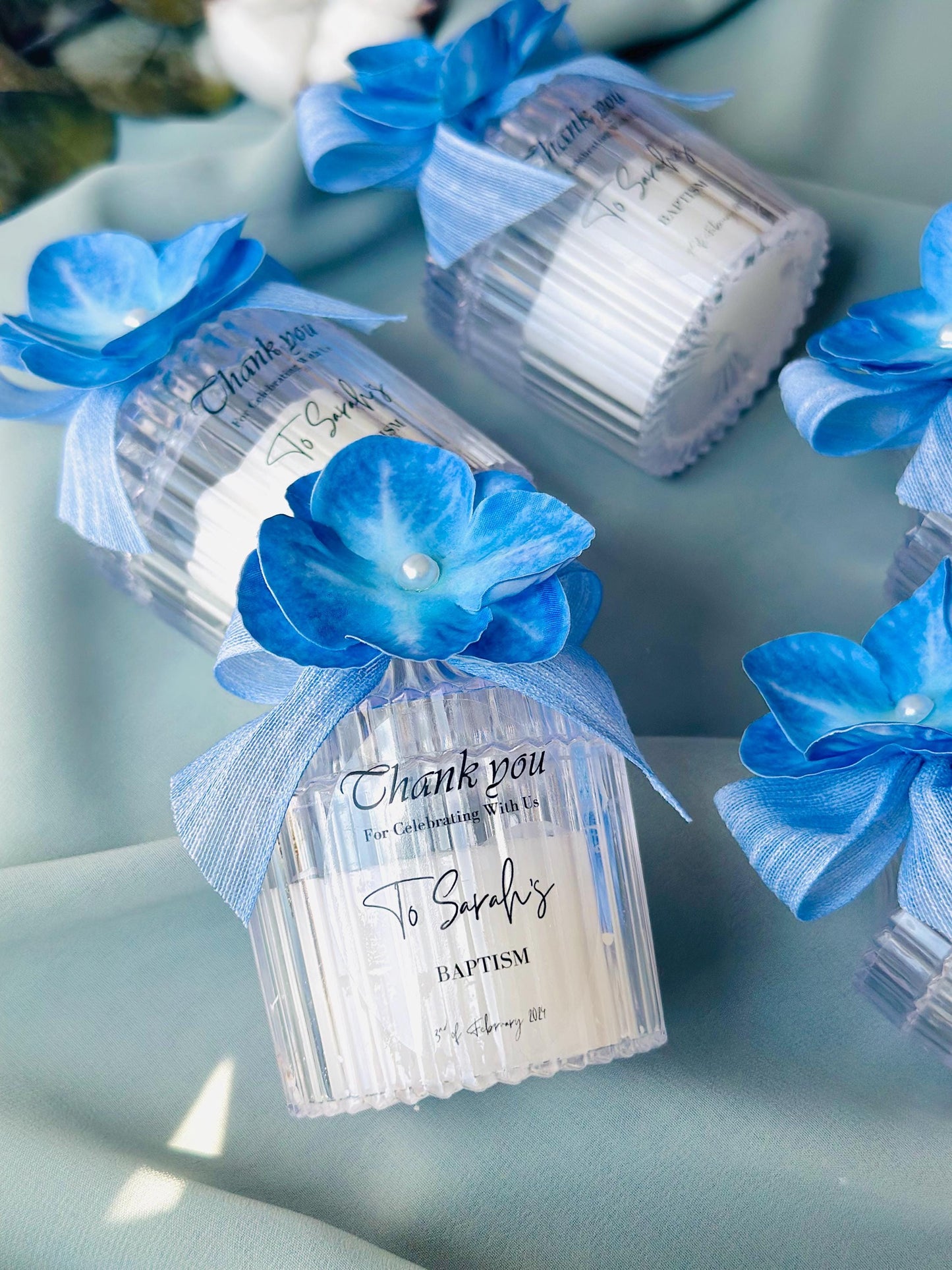 First Communion Favors, Personalized Baptism Candle Favors for Boy, Elegant Scented Candles, Baptism Gift, Christening Candle,Mi Bautizo