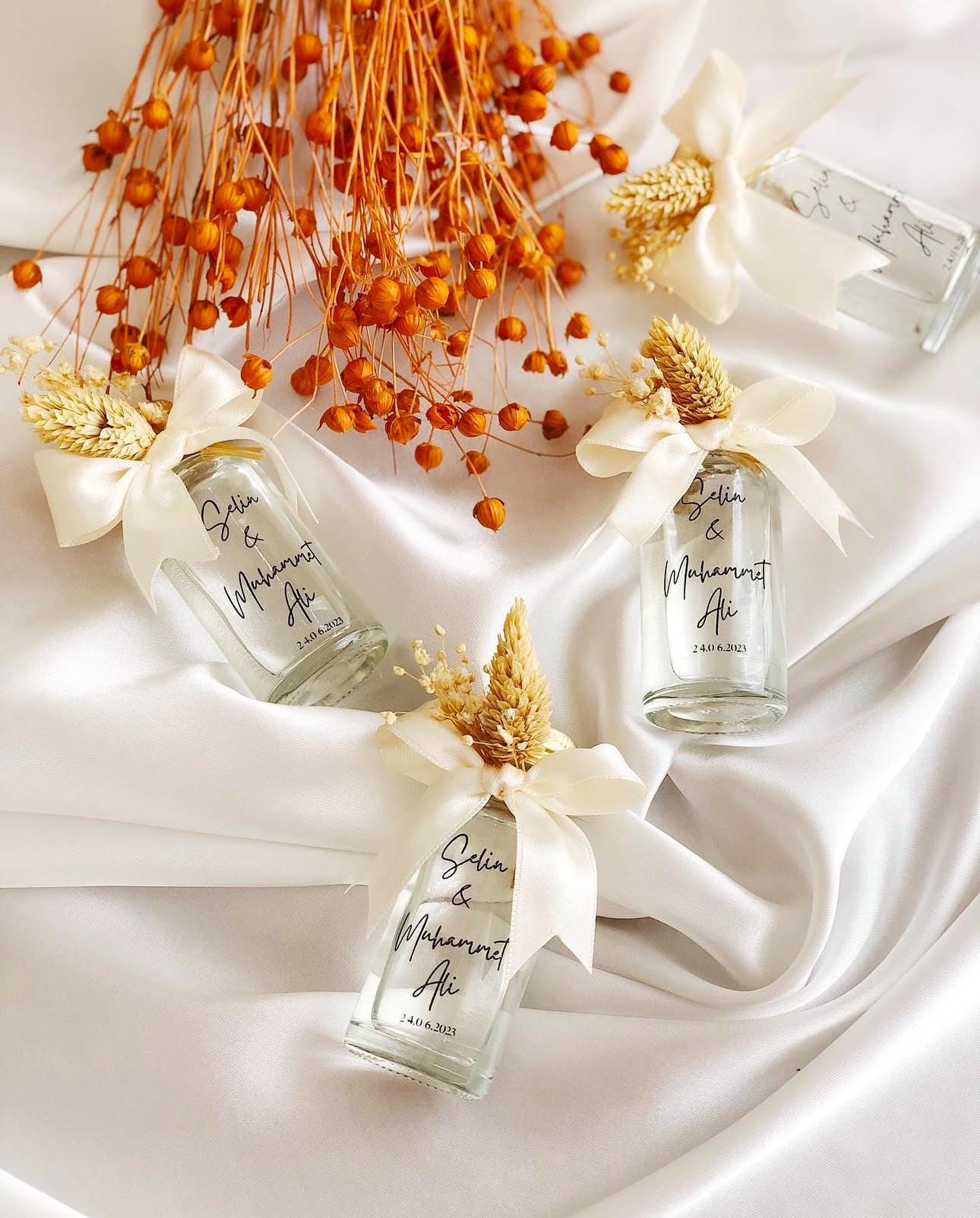 Personalized Empty Glass Cologne Bottle Wedding Favors for Guests, Party Perfume Bottle Favors, Wedding Perfume Favor, Wedding Cologne Favor