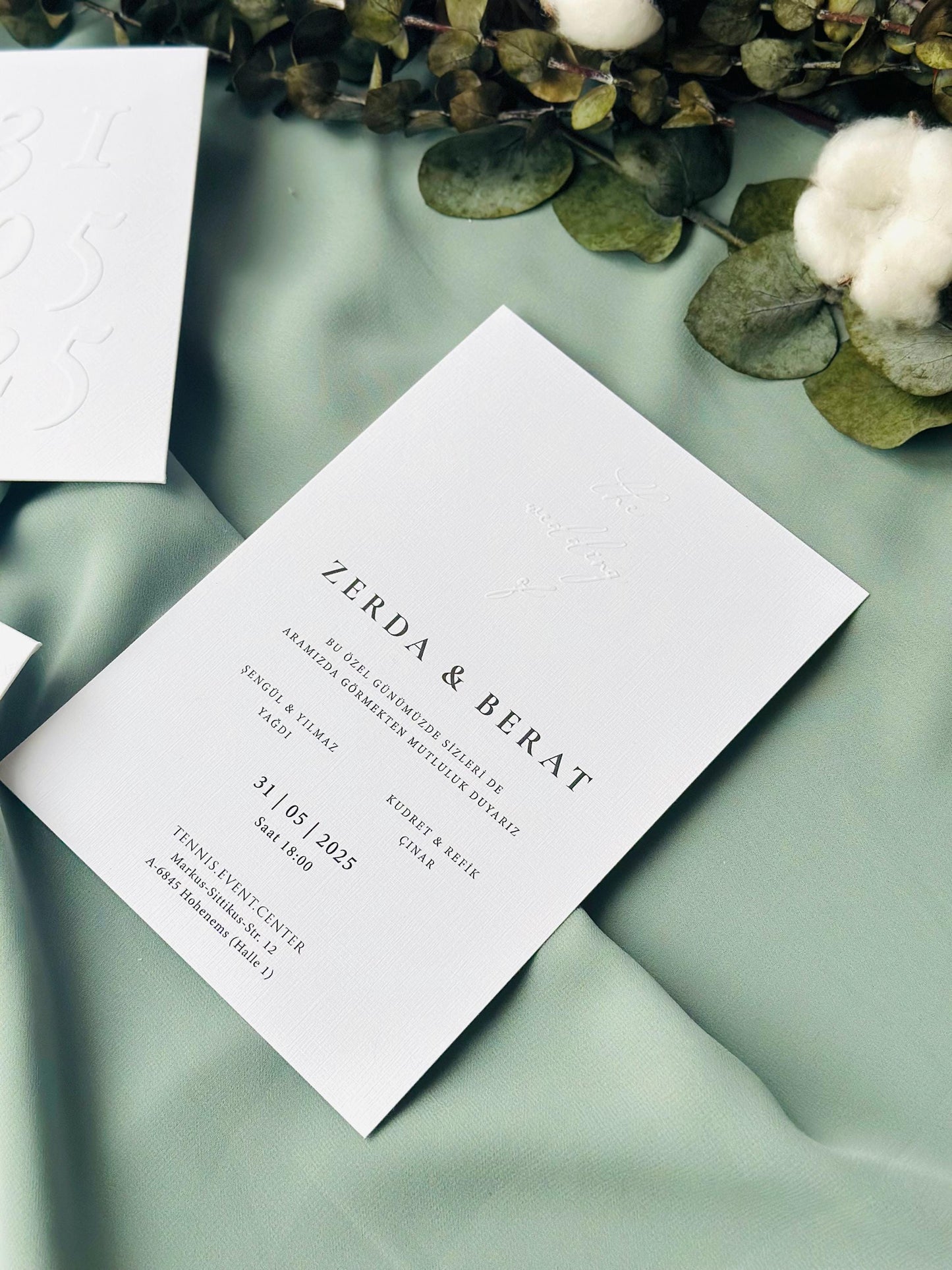 Passport Invitation with Gold Foil and White Passport Cover, Passport Invitation, Boarding Pass Invites, Passport Invite, Wedding Invitation