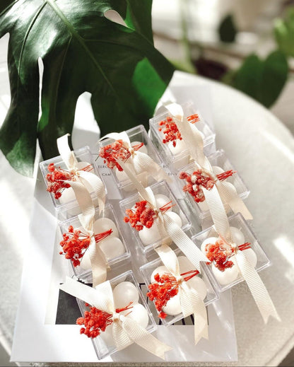 Wedding Candle Favors for Guest, Personalized Handmade Wedding Gift, Thank You Bulk Gift, Mini Candle Bulk Party Gifts, Bridal Shower Favors