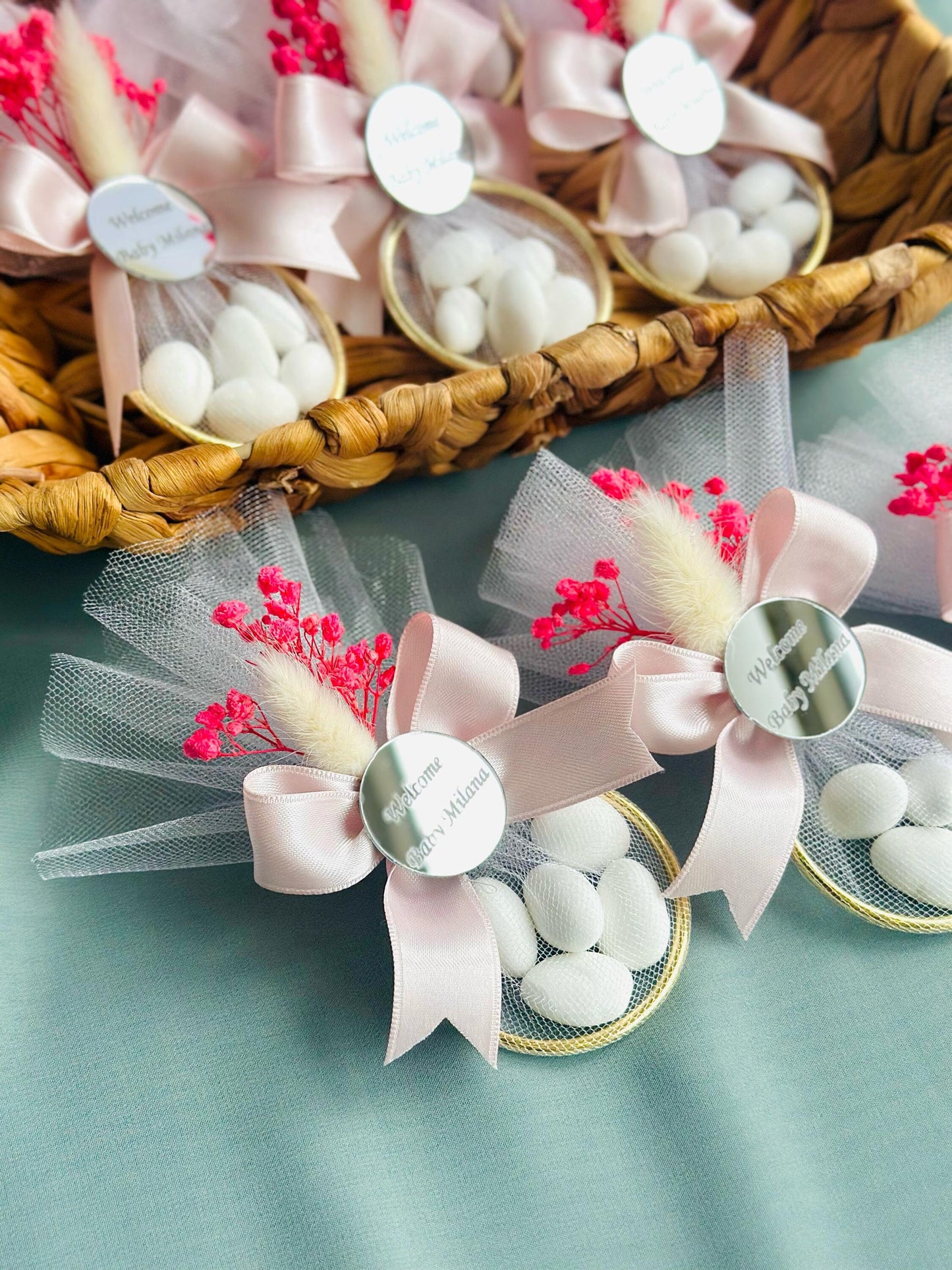 Custom Jordan Almond Candy Glass Jar Wedding Favor,Engagement Favor,Nikkah Favor,Wedding Candy Gift,Engagement Favor,Tube Dragee Gift
