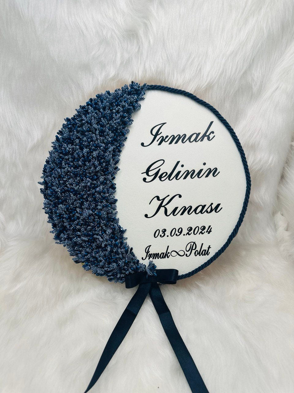 Blue Henna Night Bride and Groom Wedding Sets - Henna-Nacht-Hochzeitssets für Braut und Bräutigam - Kına Gecesi Gelin ve Damat Düğün Seti