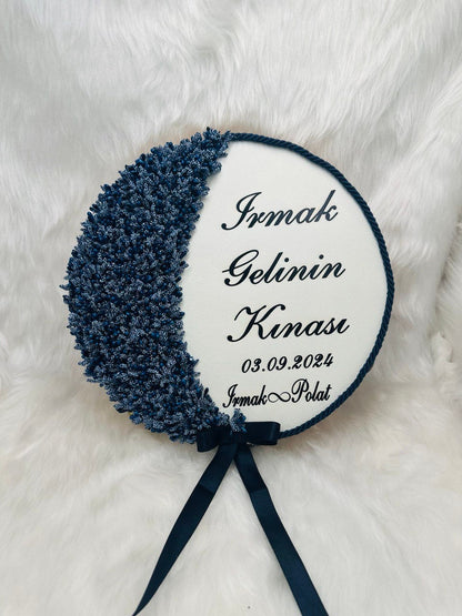 Blue Henna Night Bride and Groom Wedding Sets - Henna-Nacht-Hochzeitssets für Braut und Bräutigam - Kına Gecesi Gelin ve Damat Düğün Seti