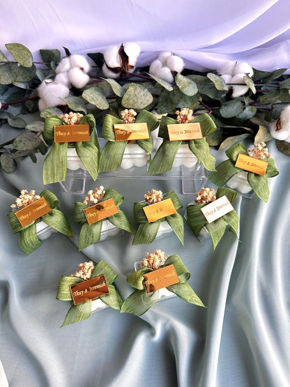 Personalized Wedding Candle Favors for Guest, Engagement Candle Favors, Bubble Candle Wedding Favor, Bulk Party Favors Baptism Candle Favor