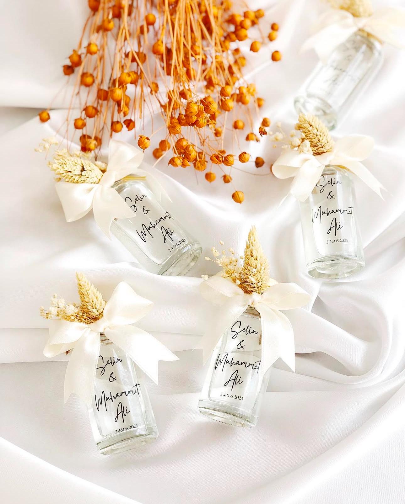 Personalized Empty Glass Cologne Bottle Wedding Favors for Guests, Party Perfume Bottle Favors, Wedding Perfume Favor, Wedding Cologne Favor