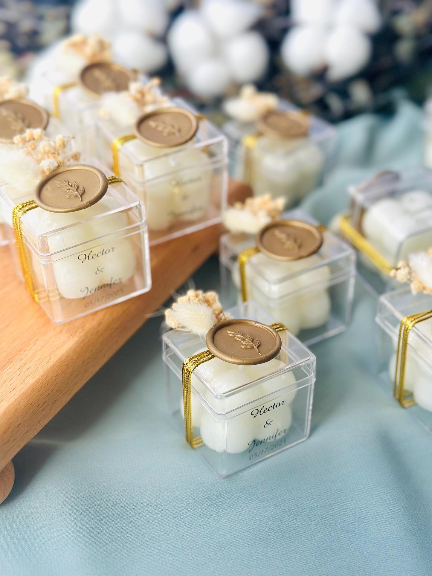 Elegant Wedding Candle Favor For Guest, Baptism Candle Favors, Christening Candle, First Communion Candle, Holy Communion Gift, Candle Gift