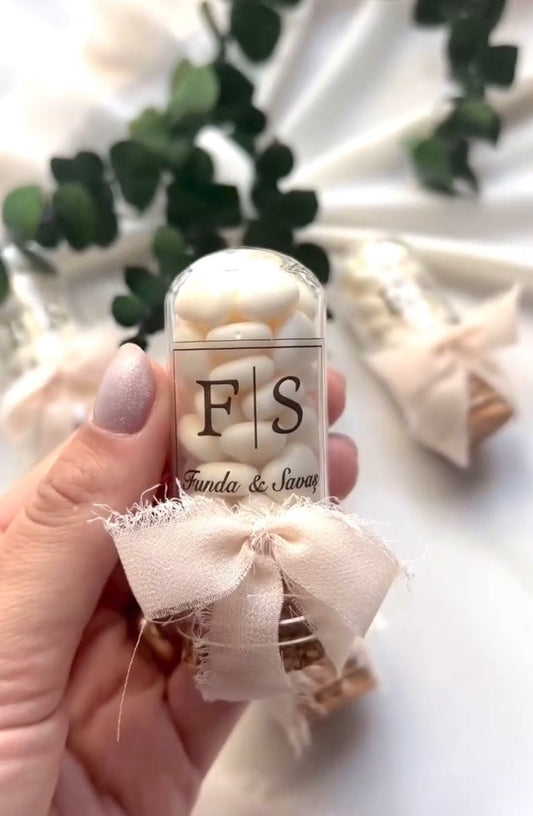 Elegant Baptism Almond Candy Favors, Unique Baptism Gifts, Christening Favors, Holy Communion Favor, Baptism Candy, Baptism Thank You Gift,