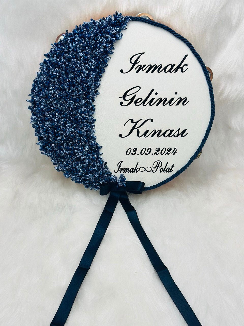 Blue Henna Night Bride and Groom Wedding Sets - Henna-Nacht-Hochzeitssets für Braut und Bräutigam - Kına Gecesi Gelin ve Damat Düğün Seti