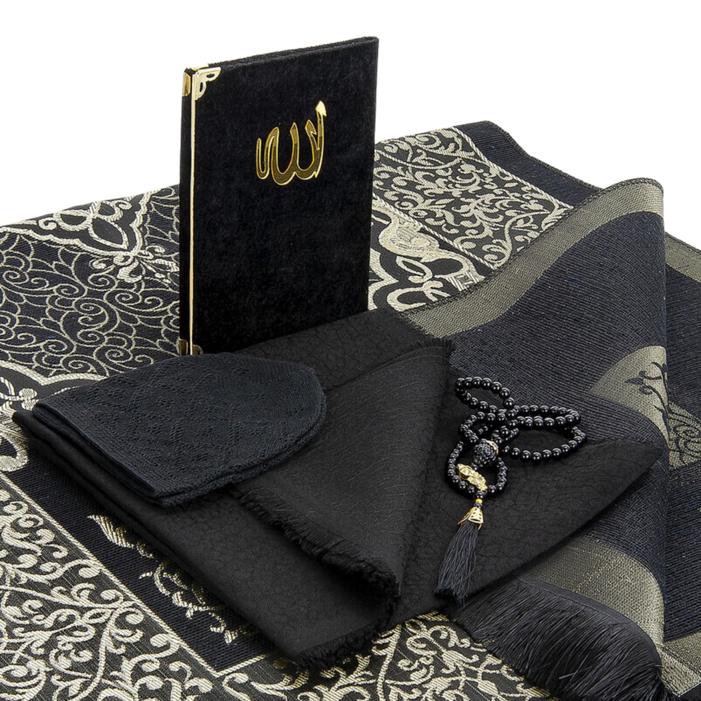 Prayer Beads Mat Islamic Yassen Quran Gift Set, Eid Gift, Wedding Favor, Birthday Gift, Ramadan Mubarak, Graduation Favor, Hajj Mubarak Gift