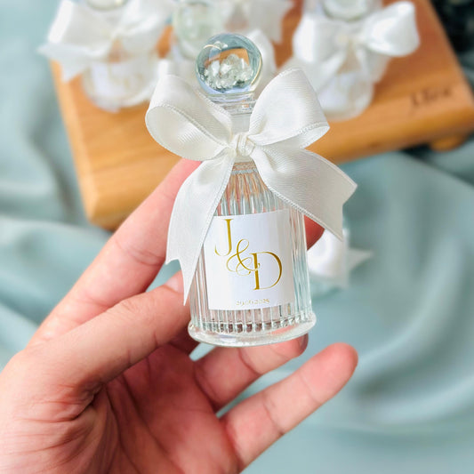 Empty Glass Cologne Bottles, Wedding Favors, Engagement Favors, Baptism Bottle, Holy Communion, Christening Favors, Bride Baptism