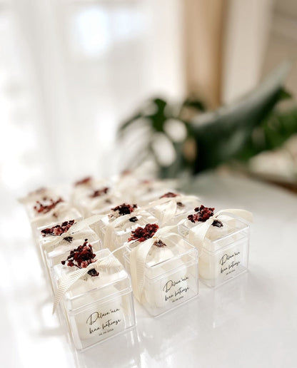 Wedding Candle Favors for Guest, Engagement Candle Favors, Bubble Candle Wedding Favor, Baptism Candle Favors, Mini Candle Bulk Party Favors