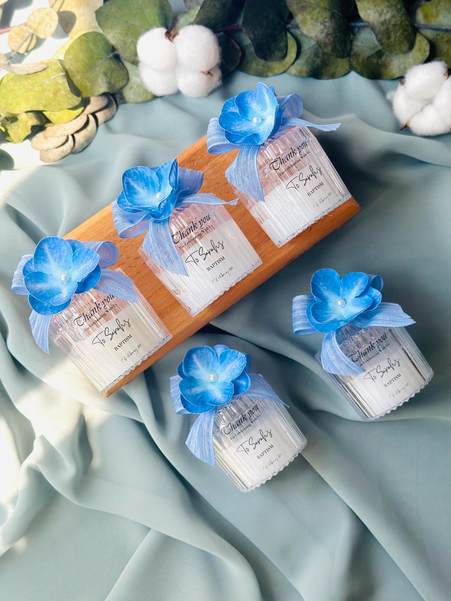 First Communion Favors, Personalized Baptism Candle Favors for Boy, Elegant Scented Candles, Baptism Gift, Christening Candle,Mi Bautizo