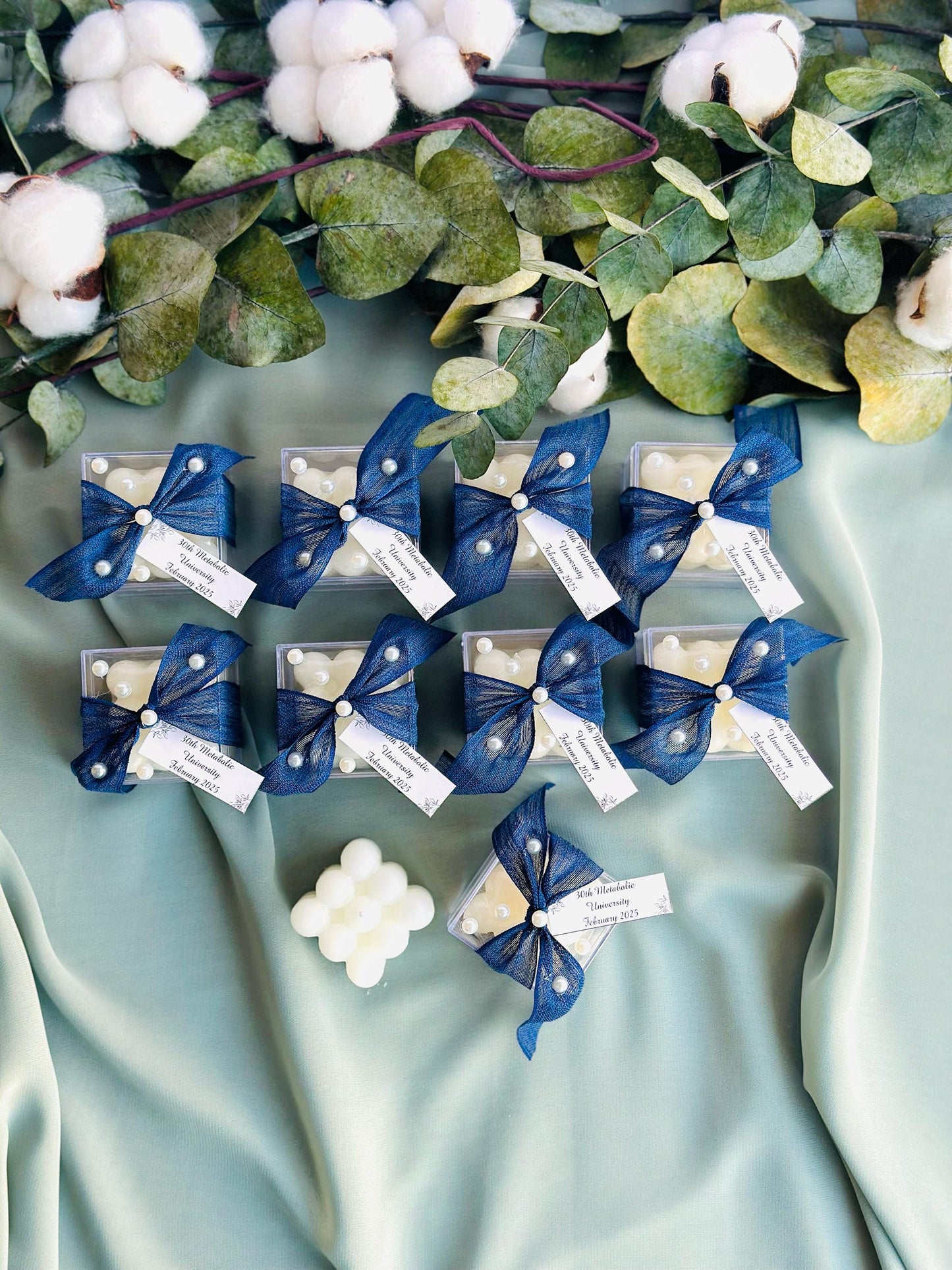 Wedding Candle Favors for Guest, Personalized Handmade Wedding Gift, Thank You Bulk Gift, Mini Candle Bulk Party Gifts, Bridal Shower Favors
