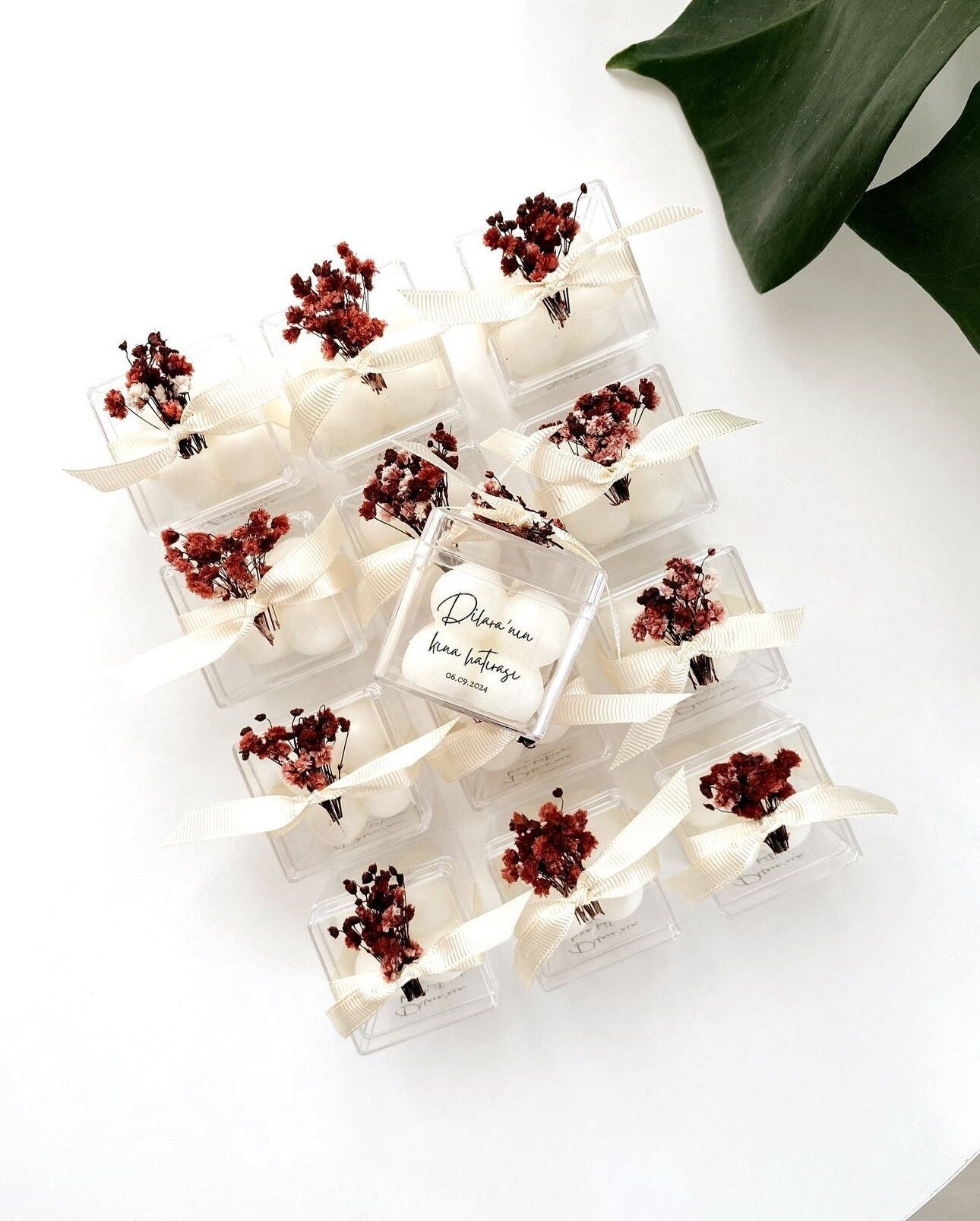 Wedding Candle Favors for Guest, Personalized Handmade Wedding Gift, Thank You Bulk Gift, Mini Candle Bulk Party Gifts, Bridal Shower Favors