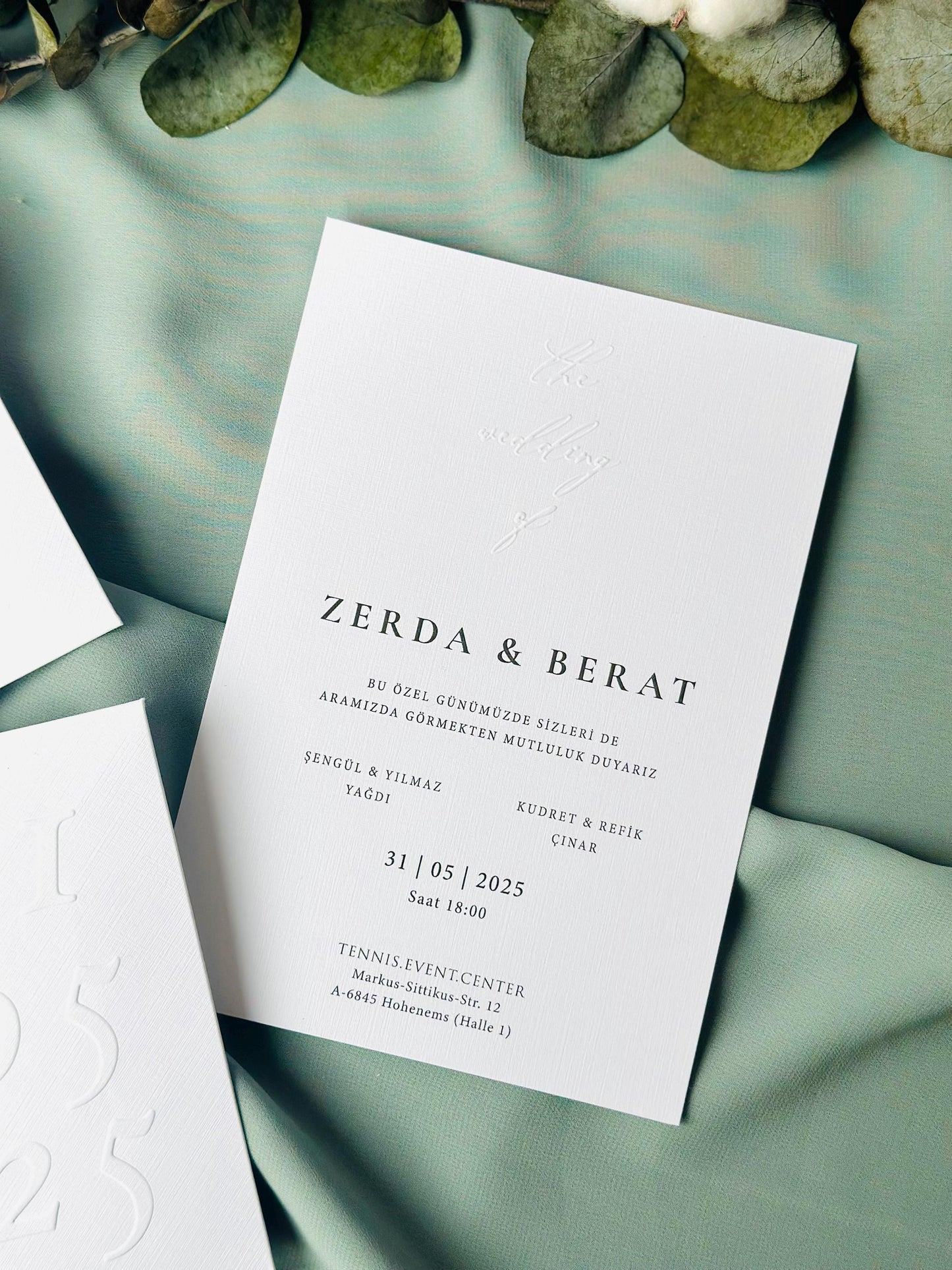Passport Invitation with Gold Foil and White Passport Cover, Passport Invitation, Boarding Pass Invites, Passport Invite, Wedding Invitation