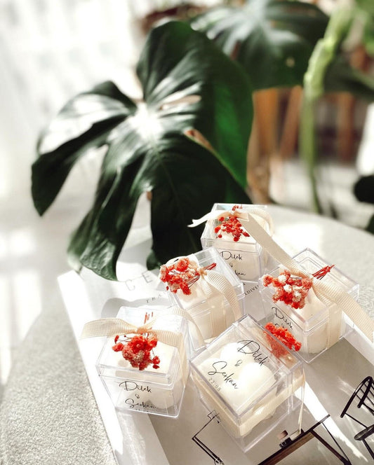 Wedding Candle Favors for Guest, Personalized Handmade Wedding Gift, Thank You Bulk Gift, Mini Candle Bulk Party Gifts, Bridal Shower Favors