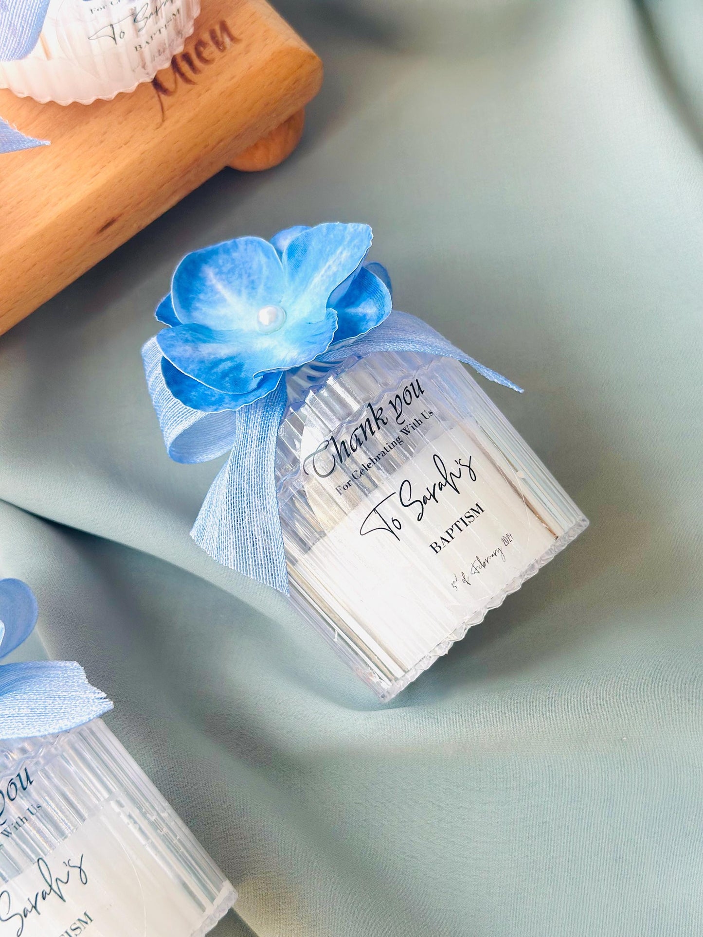 First Communion Favors, Personalized Baptism Candle Favors for Boy, Elegant Scented Candles, Baptism Gift, Christening Candle,Mi Bautizo