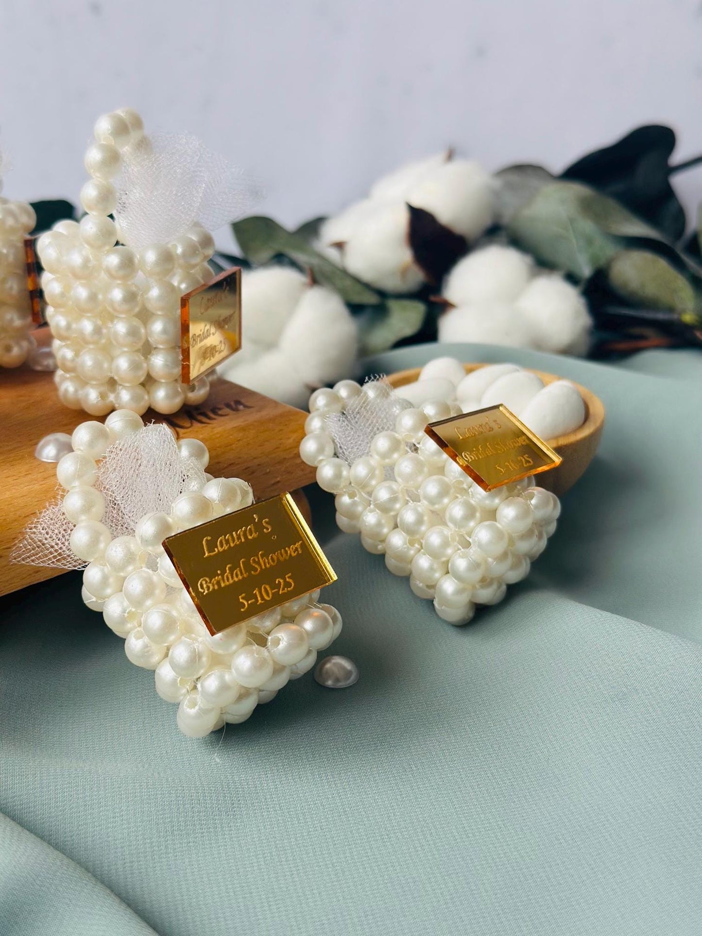 Custom Jordan Almond Candy, Engagement Favors, Nikkah Favor, Wedding Favors Candy Gift, Engagement Favors, Tube Dragee Gifts, Mini Pearl Bag