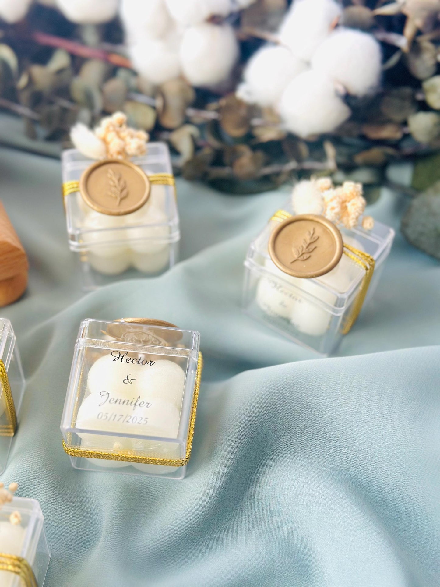 Elegant Wedding Candle Favor For Guest, Baptism Candle Favors, Christening Candle, First Communion Candle, Holy Communion Gift, Candle Gift