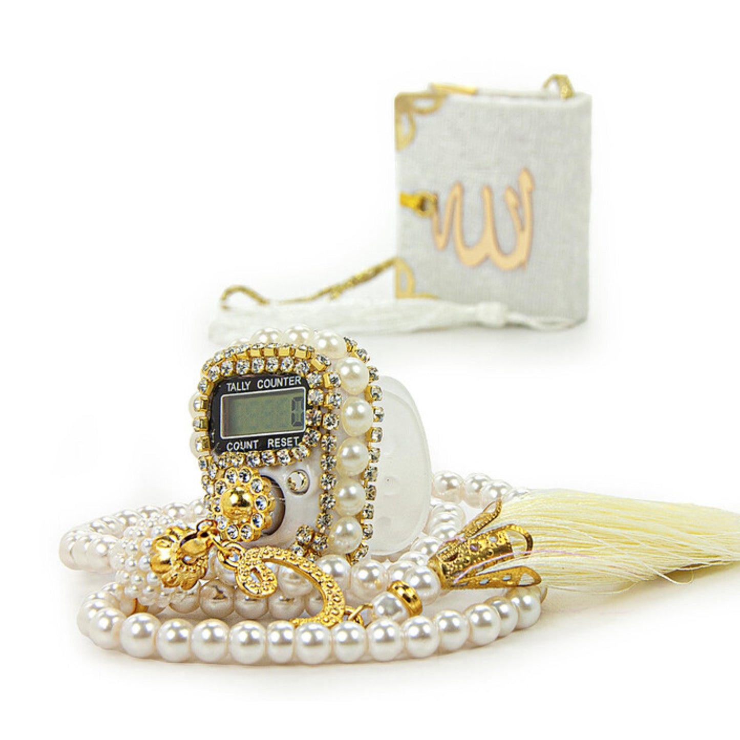 Islamic Baby Shower Gifts, Mini Quran Tasbih Dihkr Counter Set, Personalized Favors, Muslim Party Favor, Wedding Favors, Islamic Gift