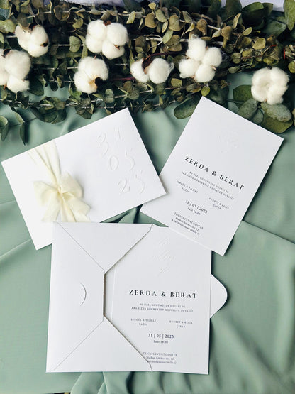 Passport Invitation with Gold Foil and White Passport Cover, Passport Invitation, Boarding Pass Invites, Passport Invite, Wedding Invitation