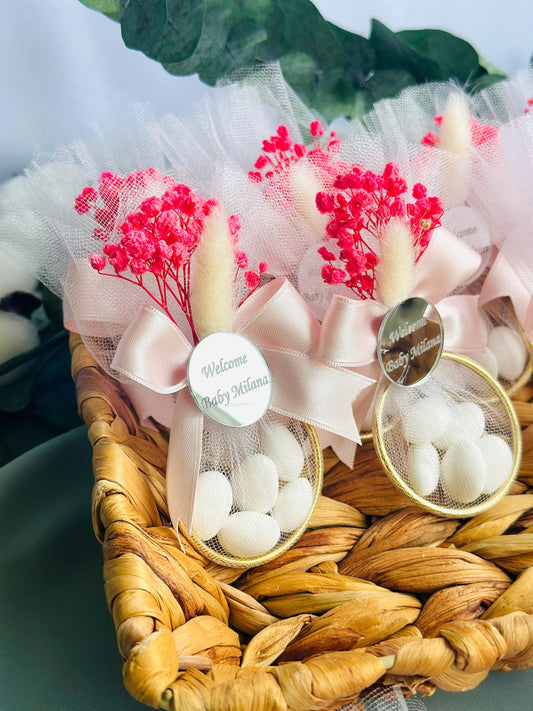 Custom Jordan Almond Candy Glass Jar Wedding Favor,Engagement Favor,Nikkah Favor,Wedding Candy Gift,Engagement Favor,Tube Dragee Gift