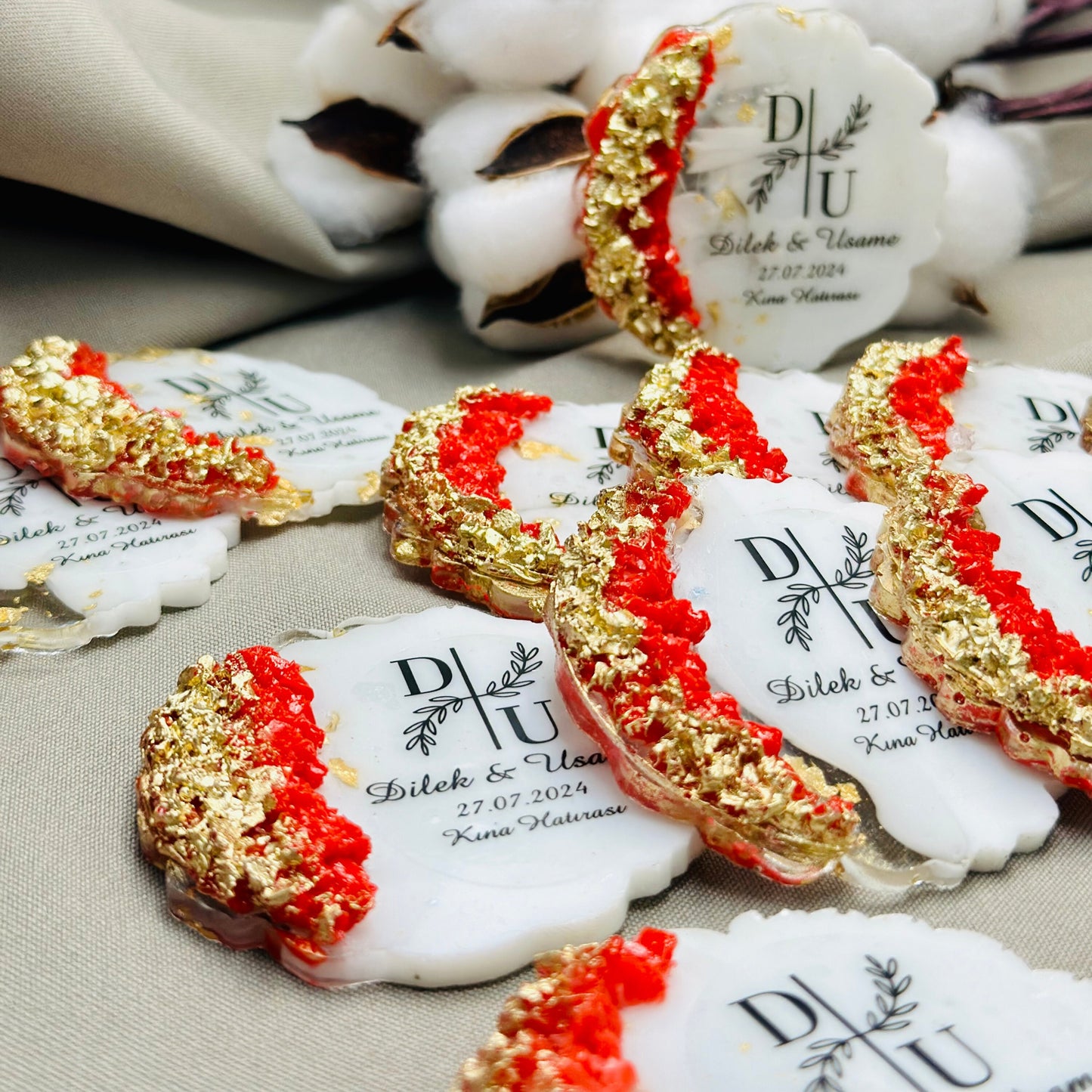 100 PCS Wedding Favors for Guests in Bulk, Resin Magnet Wedding Favors, Bridal Shower Favors, Rustic Wedding Favors, Birthday Favors, Epoxy
