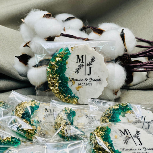 100 PCS Wedding Favors for Guests in Bulk, Resin Magnet Wedding Favors, Bridal Shower Favors, Rustic Wedding Favors, Birthday Favors, Epoxy
