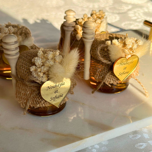 Honey Wedding Favors, Personalized Honey Wedding Favors, Wedding Favor Ideas, Honey Favors Box, Handmade Honey Box Favors, Honey Favors