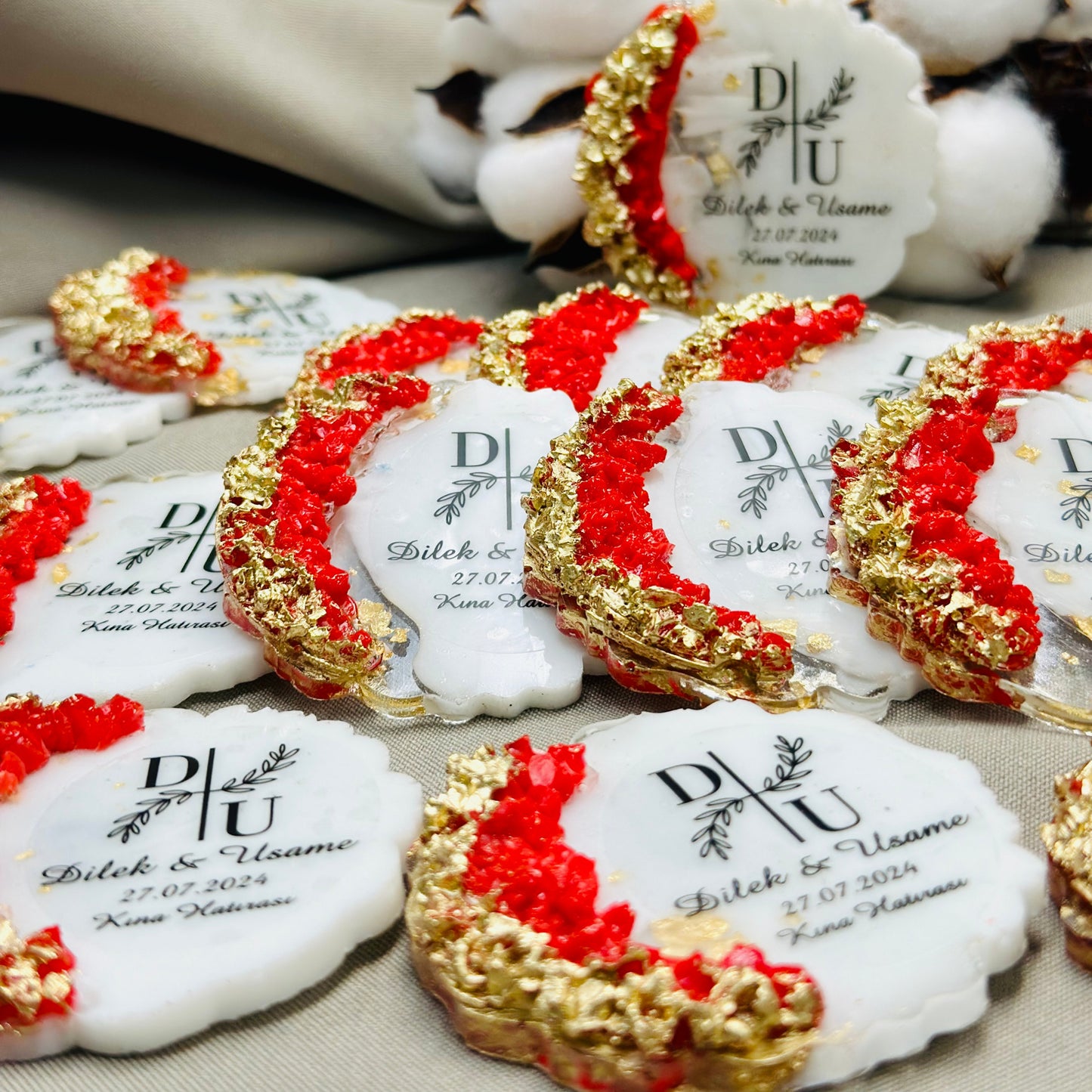 100 PCS Wedding Favors for Guests in Bulk, Resin Magnet Wedding Favors, Bridal Shower Favors, Rustic Wedding Favors, Birthday Favors, Epoxy