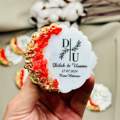 100 PCS Wedding Favors for Guests in Bulk, Resin Magnet Wedding Favors, Bridal Shower Favors, Rustic Wedding Favors, Birthday Favors, Epoxy