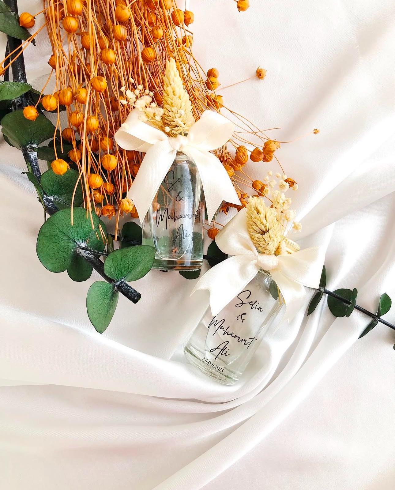 Personalized Empty Glass Cologne Bottle Wedding Favors for Guests, Party Perfume Bottle Favors, Wedding Perfume Favor, Wedding Cologne Favor