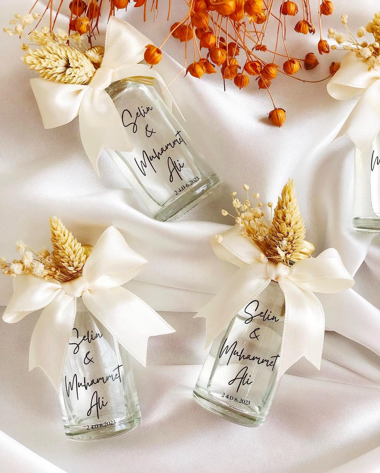 Personalized Empty Glass Cologne Bottle Wedding Favors for Guests, Party Perfume Bottle Favors, Wedding Perfume Favor, Wedding Cologne Favor