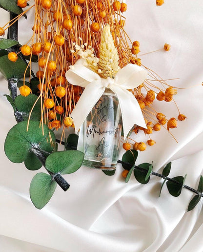 Personalized Empty Glass Cologne Bottle Wedding Favors for Guests, Party Perfume Bottle Favors, Wedding Perfume Favor, Wedding Cologne Favor